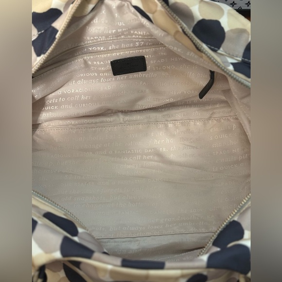 Kate Spade Black and Cream Polka Dot Shoulder Bag - Picture 11 of 12